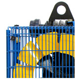 cетчатое ограждение для защиты оператора компрессорной установки