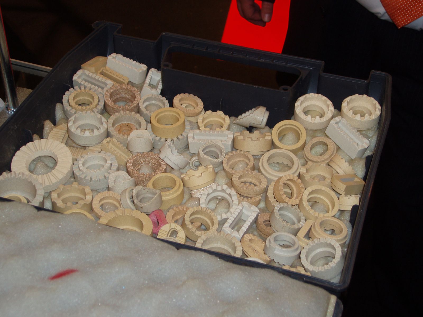 07. Разновидности керамических колец для сварки методом вытянутой дуги. 