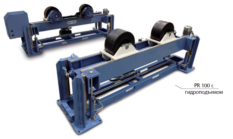 Изображение вращателя сварочного роликового