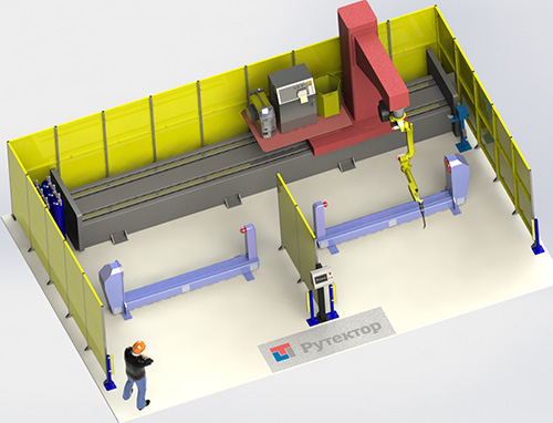 Сварочный комплекс для сварки габаритных изделий