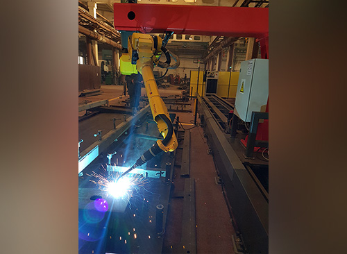 роботизированный источник сварки CEA робот Fanuc