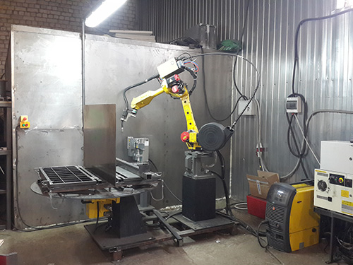 Роботизированная сварка торгового оборудования