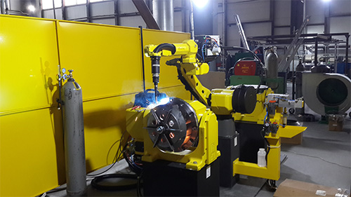 робот Fanuc роботизированный комплекс Fanuc