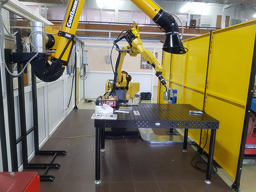 робот Fanuc роботизированный комплекс Fanuc