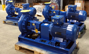 Idrochemical производит одноступенчатые центробежные насосы для химической и нефтехимической промышленности