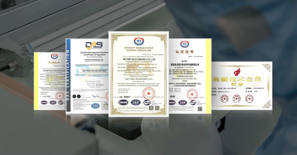 Продукция TECMEN проходит обязательную сертификацию