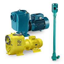 Поверхностные и полупогружные дренажные и фекальные насосы