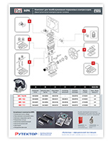 FINI ремонтные комплекты поршневых компрессорных головок MK и BK