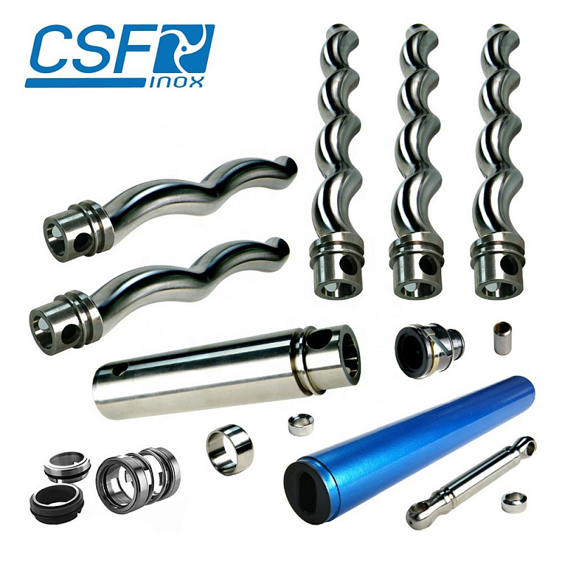 Запчасти винтовых насосов CSF